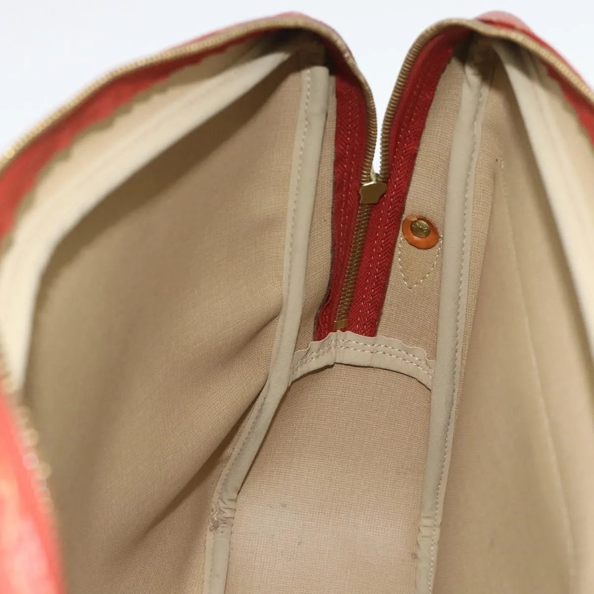 Louis Vuitton Cup Calvi Messenger Coated Canvas, Red, Canvas, Shoulder Bag