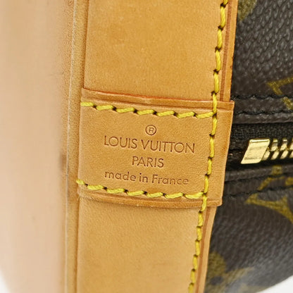 Louis Vuitton Alma Monogram, Brown, Canvas, Handbag