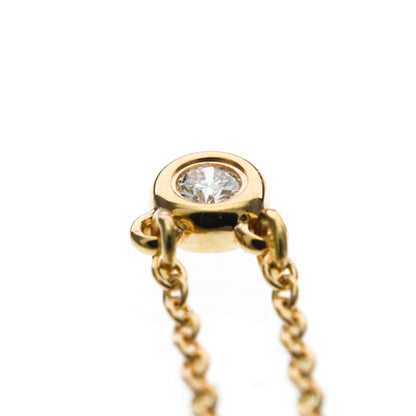 Tiffany & Co. Elsa Peretti Diamonds By The Yard 18K Rose Gold with Diamond, Gold, Pink Gold, Necklace