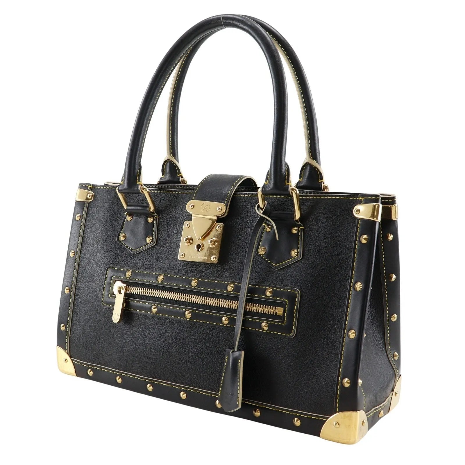 Louis Vuitton Suhali Le Fabuleux Leather, Black, Leather, Handbag