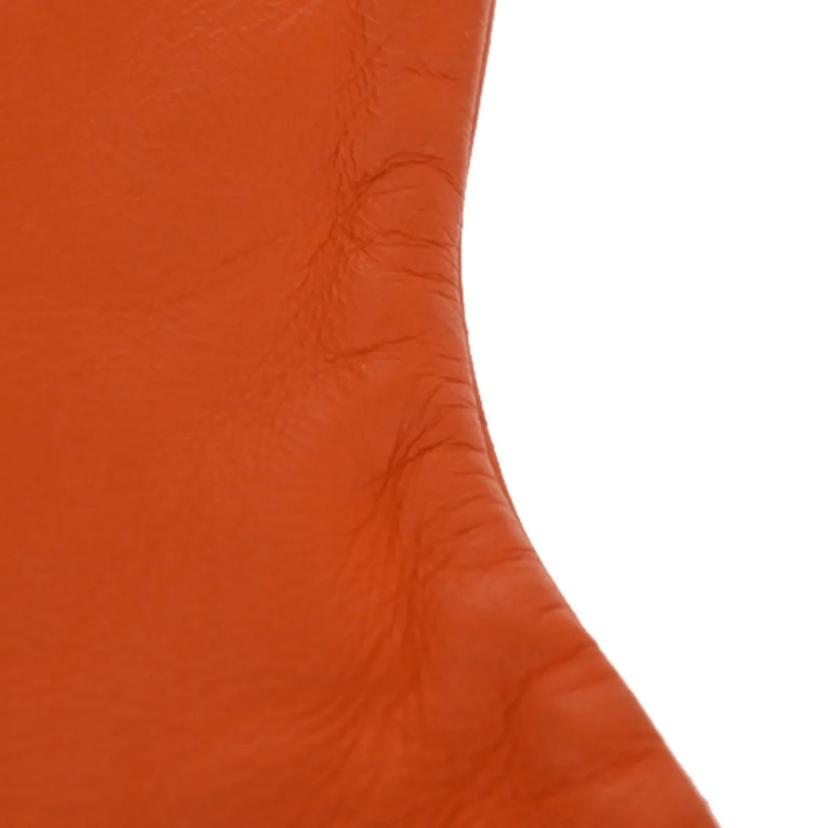 Bottega Veneta Intrecciato Shoulder Leather, Orange, Leather, Handbag