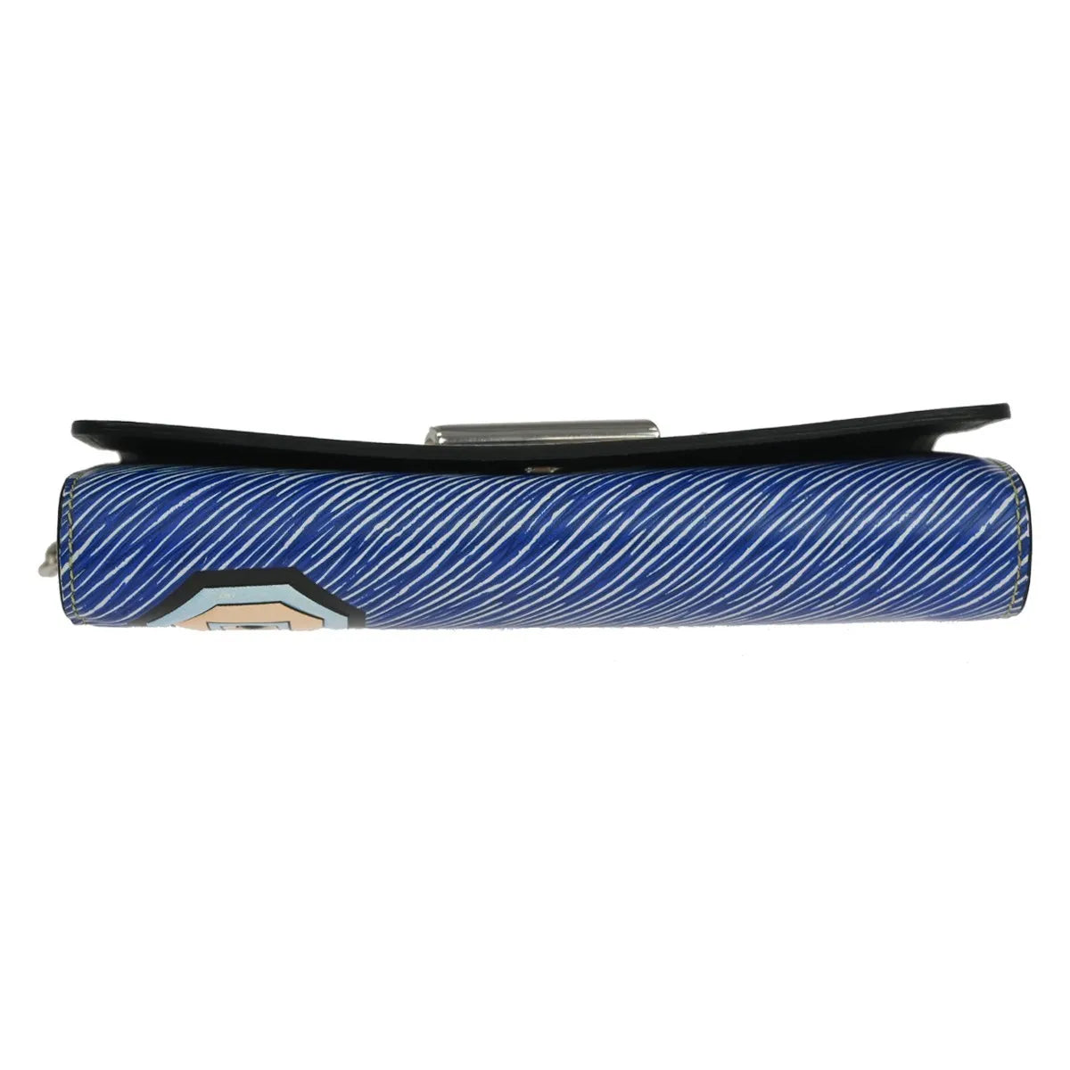 Louis Vuitton Twist Chain Limited Edition Azteque Epi Leather, Blue, Leather, Shoulder Bag