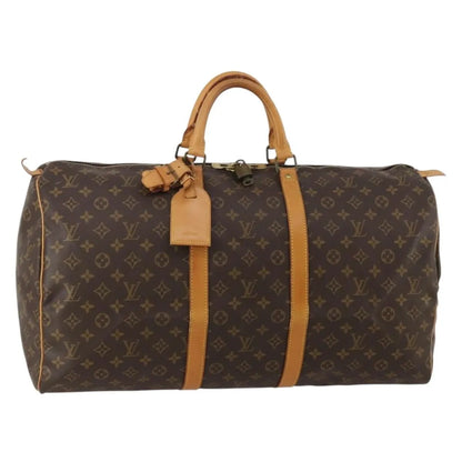 Louis Vuitton Keepall Monogram Canvas, Brown, Canvas, Travel Bag