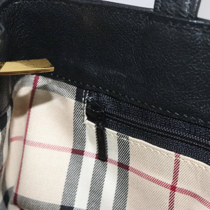 Burberry Vintage Leather, Black, Leather, Handbag
