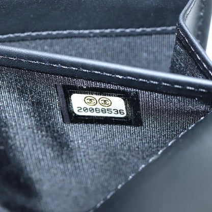 Chanel CC French Flap Quilted Patent Leather, Black, Patent Leather, Wallet