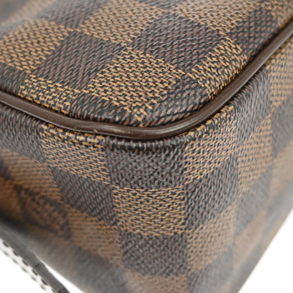 Louis Vuitton Ravello Damier Azur, Brown, Canvas, Shoulder Bag