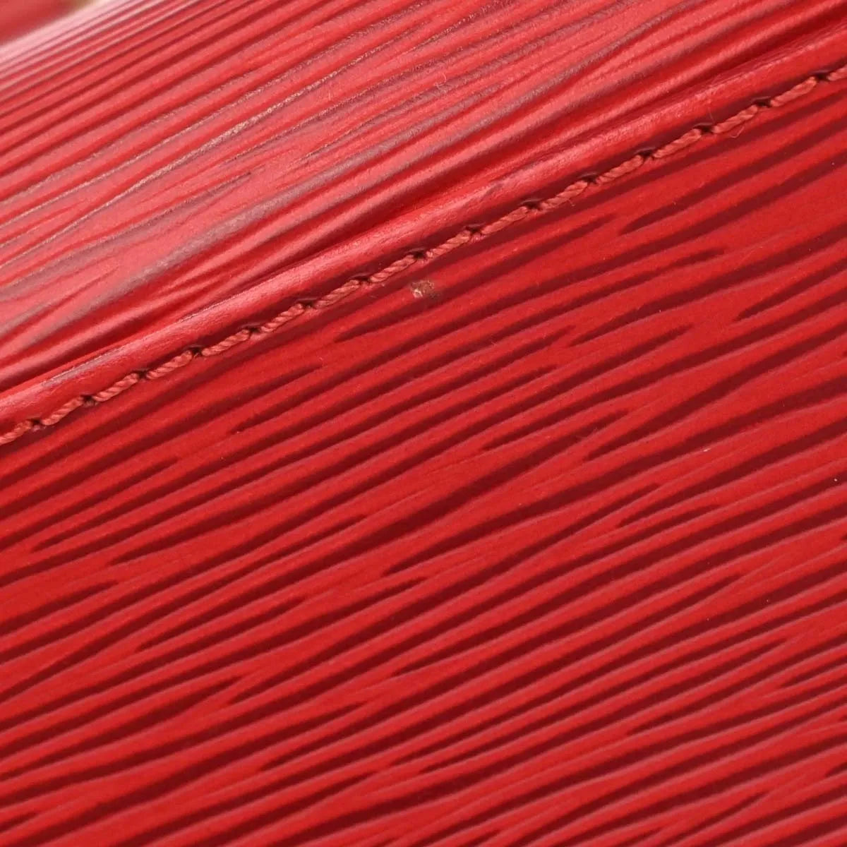 Louis Vuitton Pont Neuf Epi, Red, Leather, Handbag