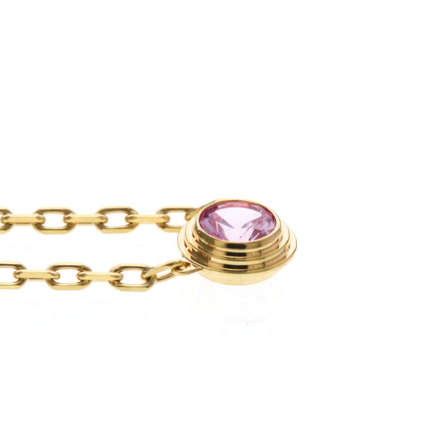 Cartier Cartier D'Amour 1 Pink Sapphire 18K Rose Gold, Gold, Pink Gold, Necklace