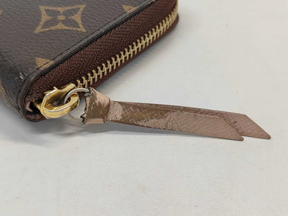 Louis Vuitton Zippy Organizer Monogram Canvas, Pink, Canvas, Wallet