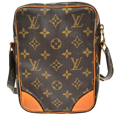 Louis Vuitton Danube Monogram Canvas, Brown, Canvas, Shoulder Bag