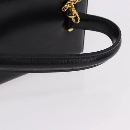 Versace Vintage Leather, Black, Leather, Handbag