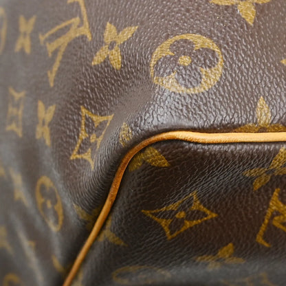 Louis Vuitton Keepall Monogram, Brown, Canvas, Travel Bag