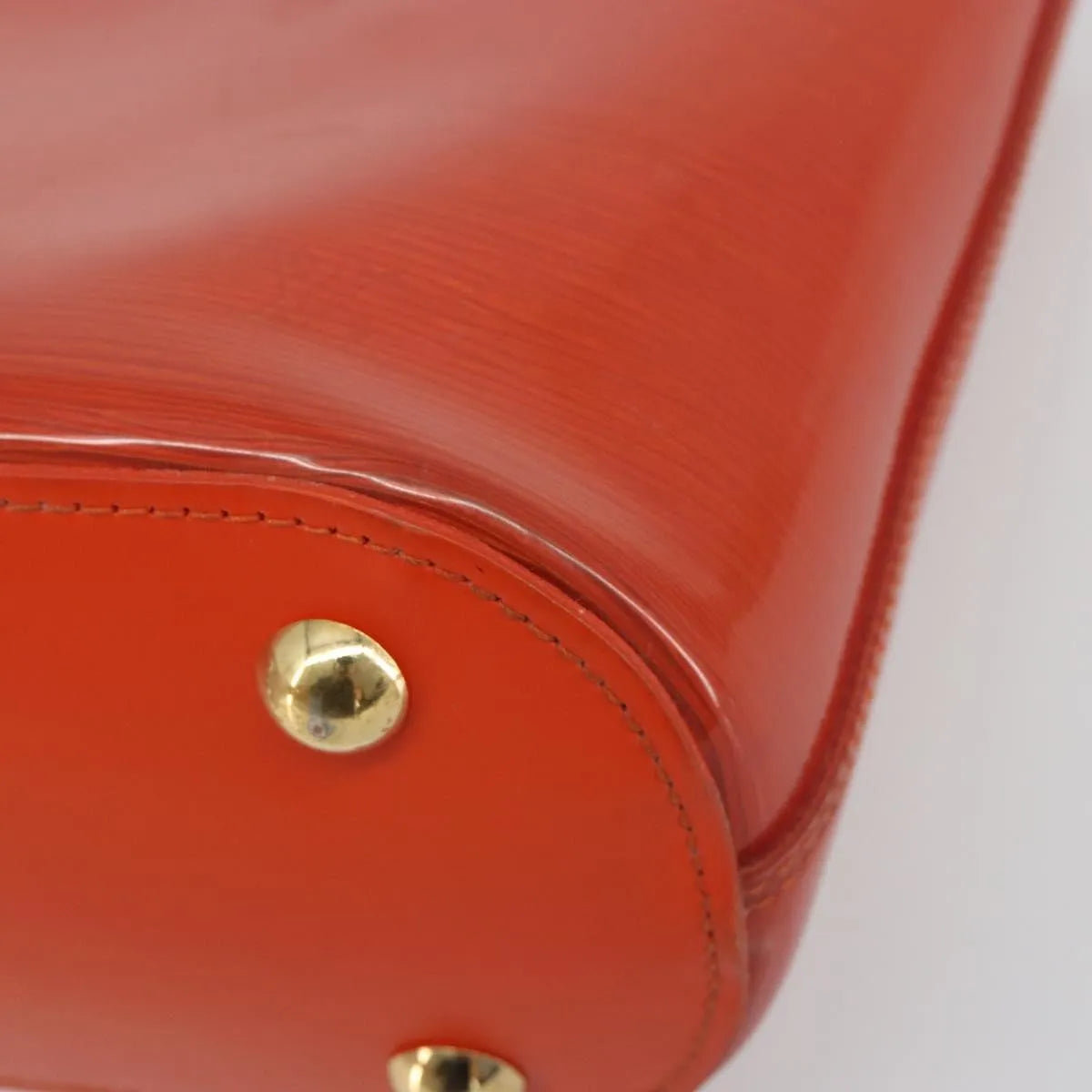 Louis Vuitton Plage Lagoon Bay Vinyl Epi Leather, Orange, Leather, Tote Bag