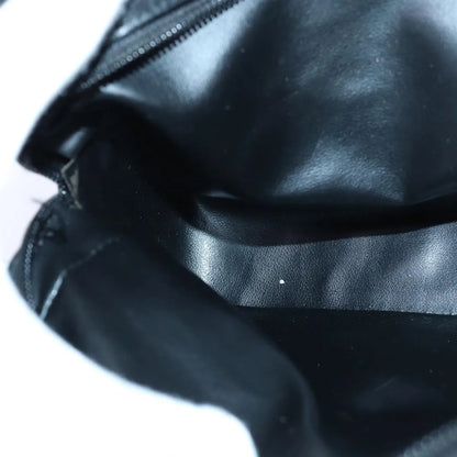 Versace Vintage Clutch Leather, Black, Leather, Clutch
