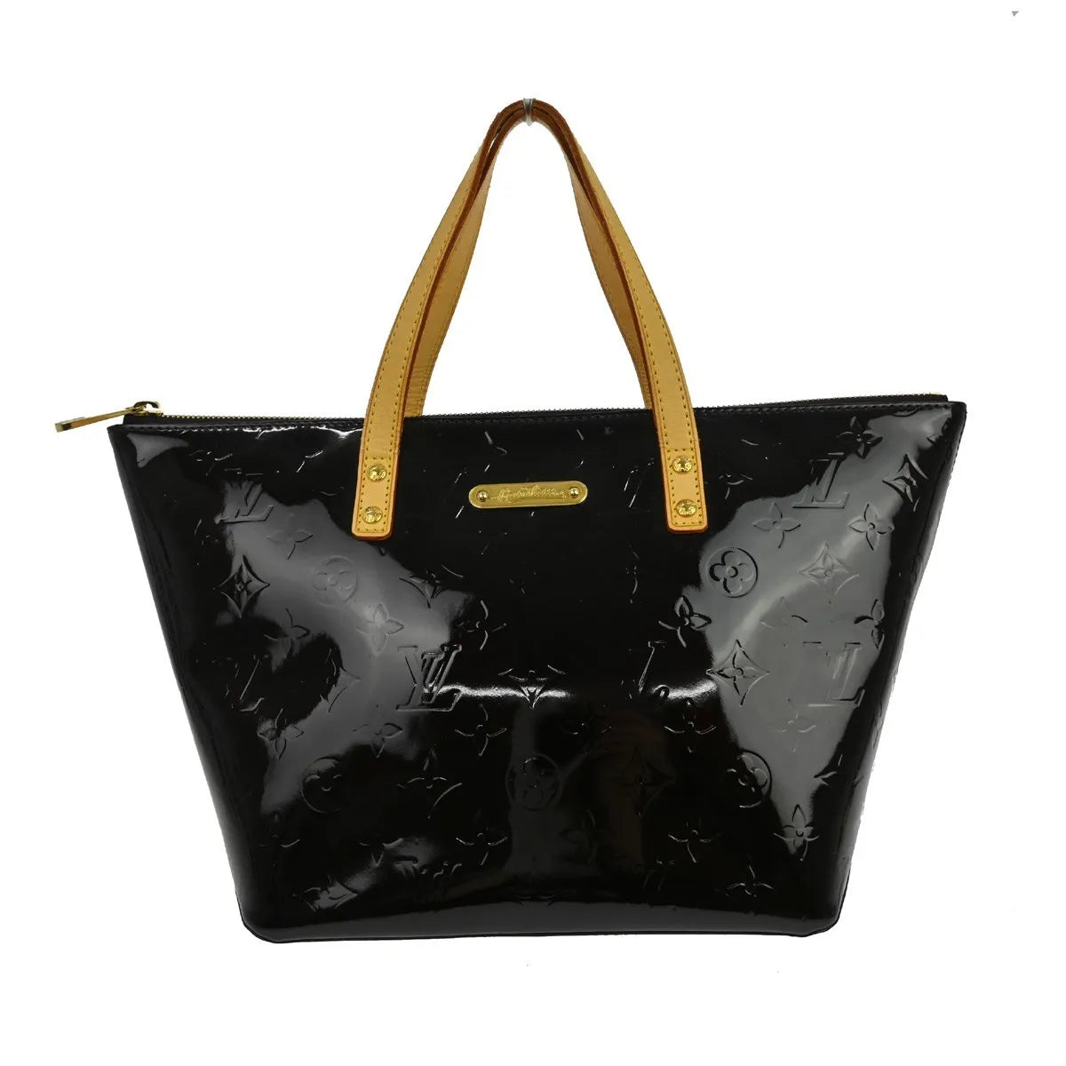 Louis Vuitton Bellevue Monogram Vernis, Purple, Patent Leather, Handbag