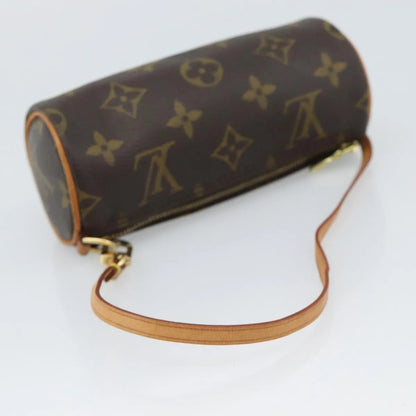 Louis Vuitton Papillon Pochette Monogram Canvas, Brown, Canvas, Clutch