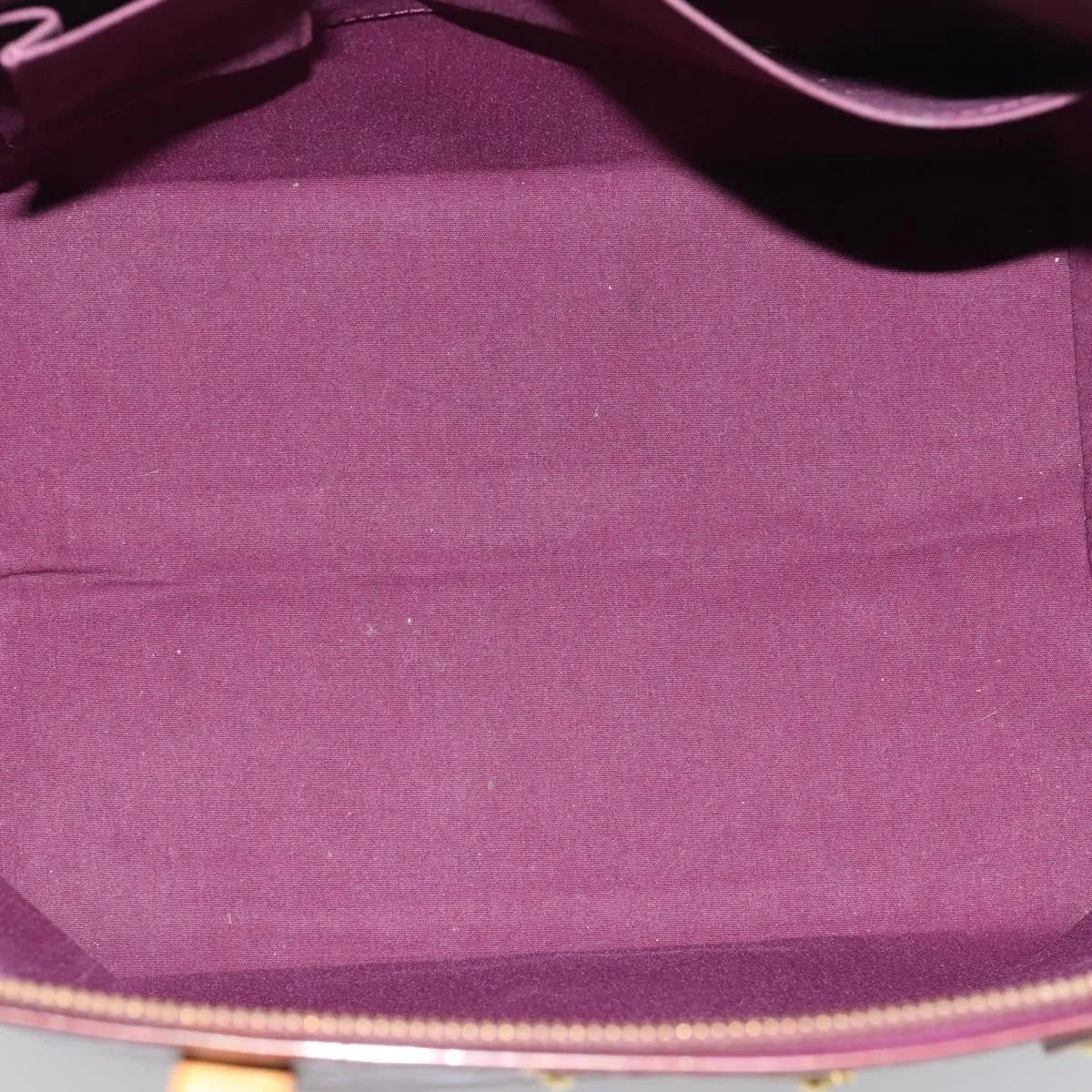 Louis Vuitton Bellevue Monogram Vernis, Purple, Patent Leather, Tote Bag