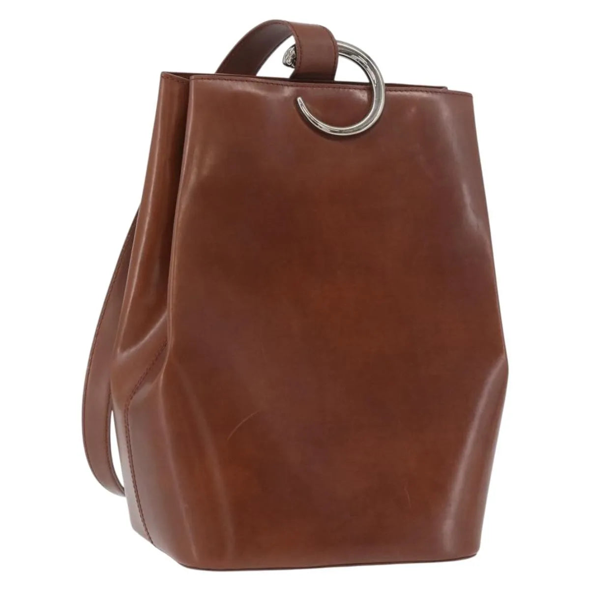 cartier Panthère Shoulder Patent leather, Brown, Leather, Shoulder Bag