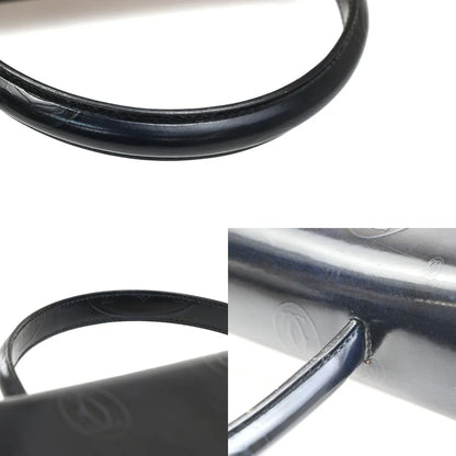 Cartier Happy Birthday Patent Leather, Navy, Patent Leather, Handbag