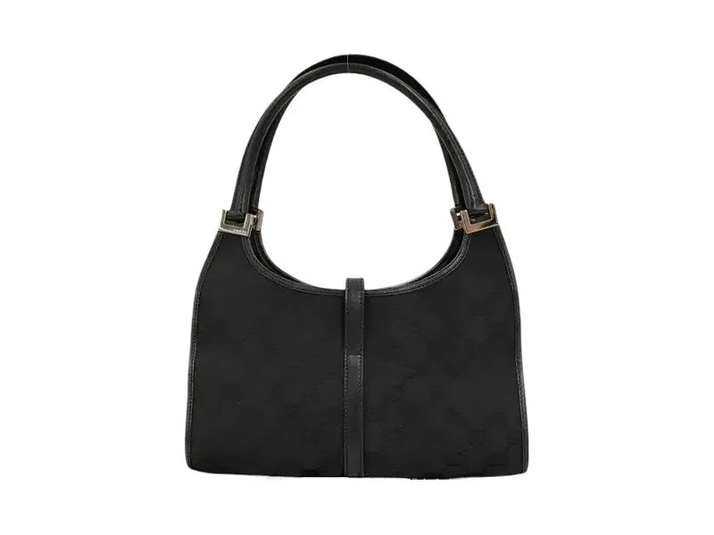 Gucci Jackie Canvas, Black, Canvas, Handbag