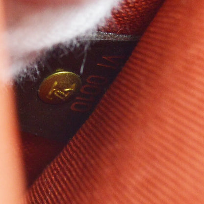 Louis Vuitton Portobello Messenger Damier, Brown, Canvas, Clutch
