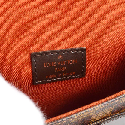 Louis Vuitton Portobello Messenger Damier, Brown, Canvas, Clutch