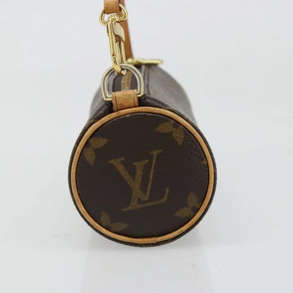 Louis Vuitton Pochette Papillon Monogram, Brown, Canvas, Clutch