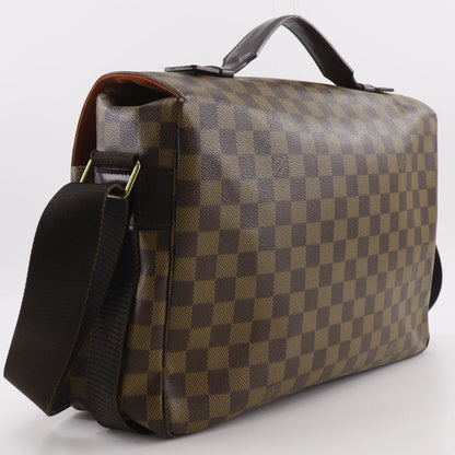 Louis Vuitton Broadway Damier, Brown, Canvas, Shoulder Bag