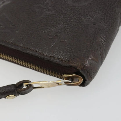 Louis Vuitton Zippy Wallet NM Leather Empreinte, Brown, Leather, Wallet