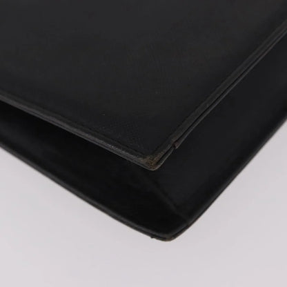 Saint Laurent Vintage Leather, Black, Leather, Clutch