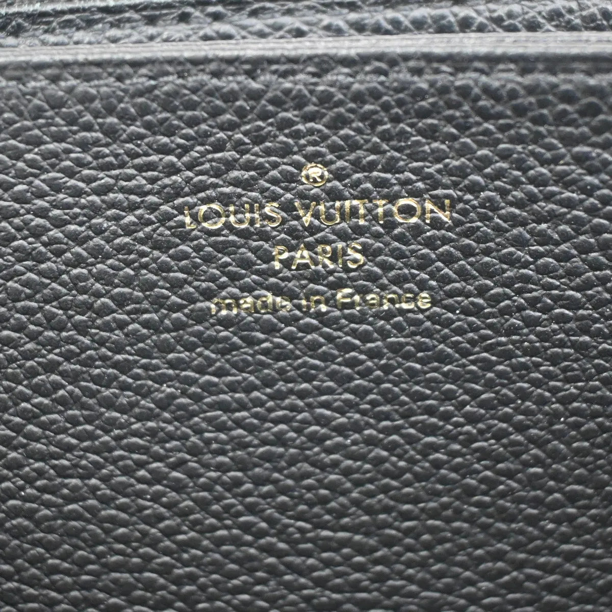 Louis Vuitton Portefeuille zippy Monogramme Empreinte Monogramme Empreinte, Black, Leather, Wallet