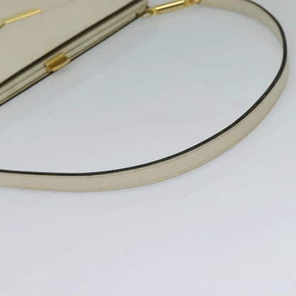Christian Dior Vintage Leather, Beige, Leather, Shoulder Bag