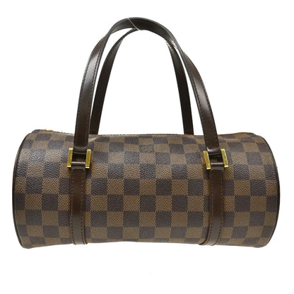 Louis Vuitton Papillon Damier, Brown, Canvas, Handbag