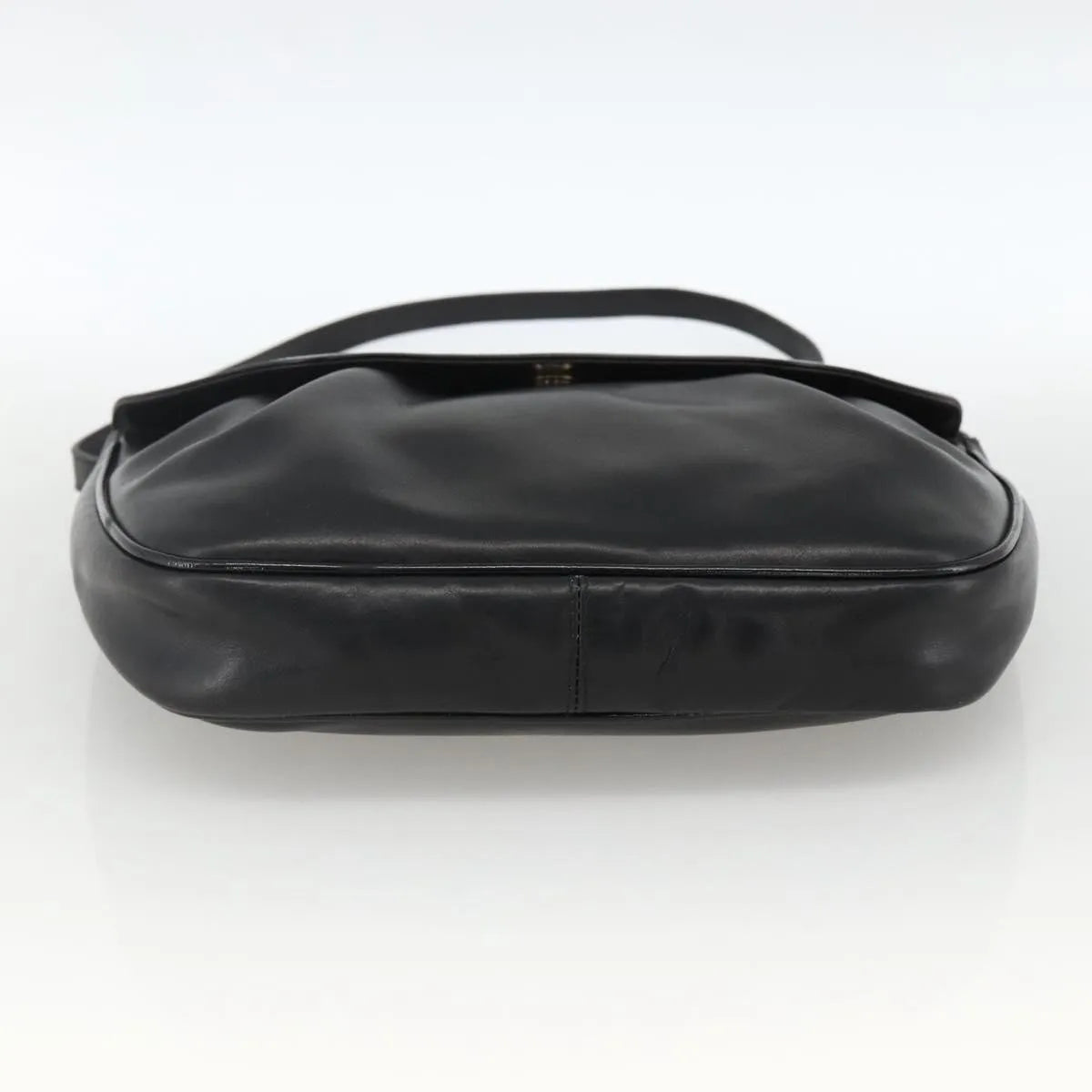 Salvatore Ferragamo Flap Shoulder Patent leather, Black, Patent Leather, Shoulder Bag