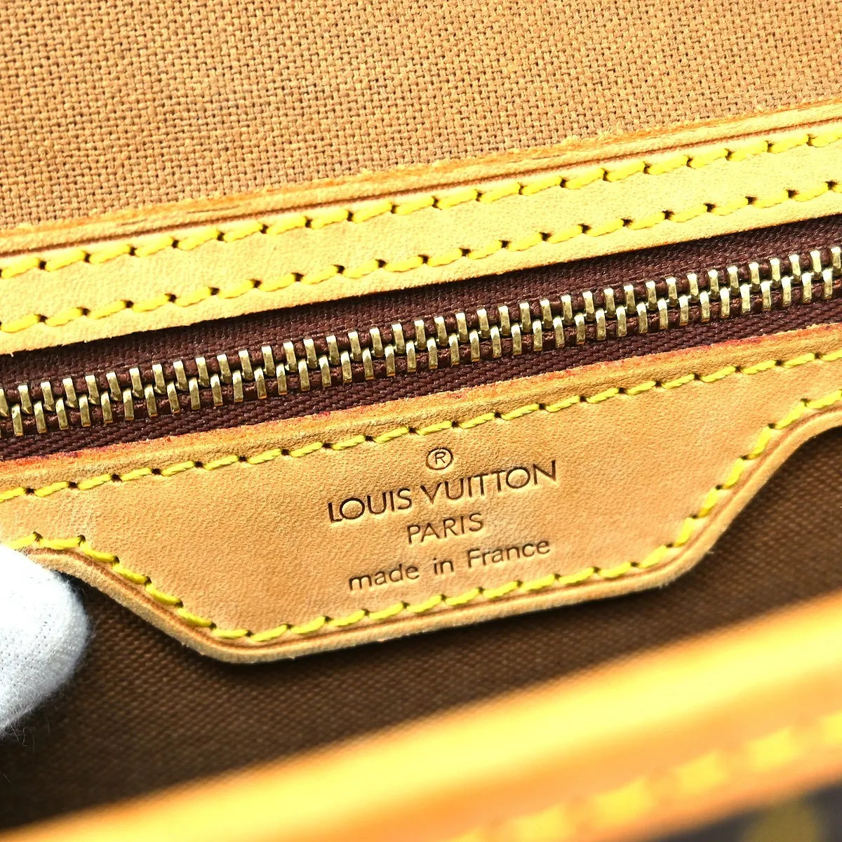 Louis Vuitton Sologne Monogram Canvas, Brown, Canvas, Shoulder Bag