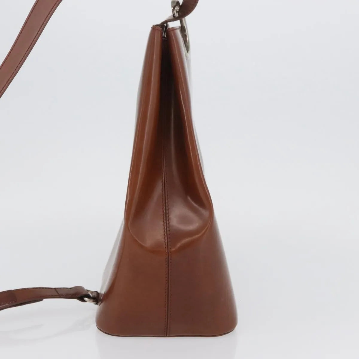 cartier Panthère Shoulder Patent leather, Brown, Leather, Shoulder Bag