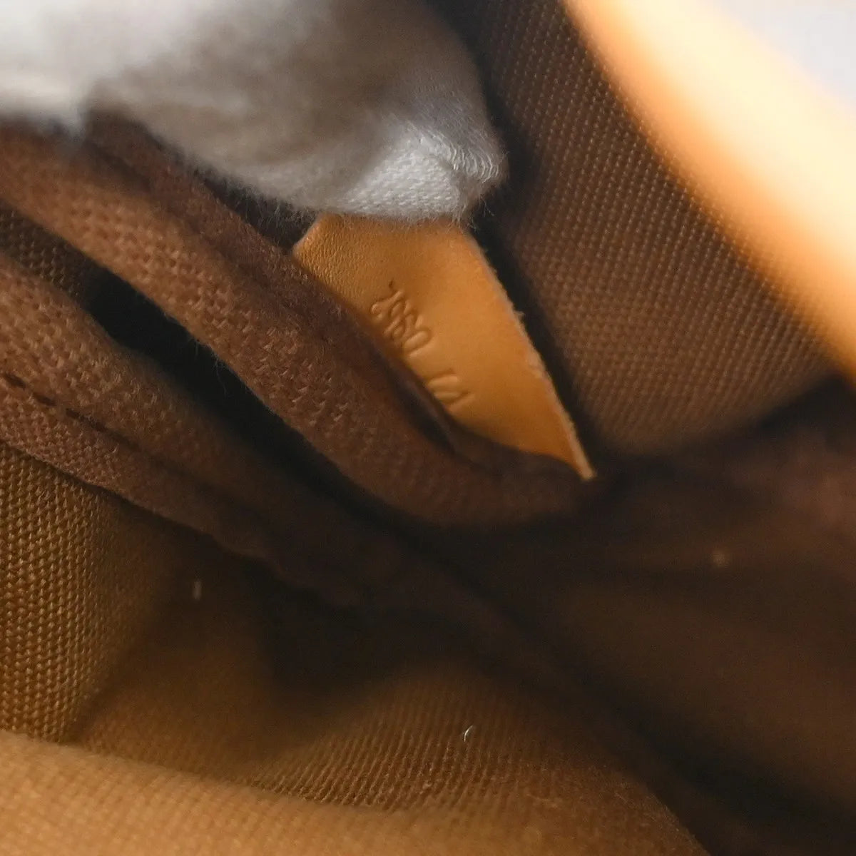 Louis Vuitton Saumur Monogram Canvas, Brown, Canvas, Shoulder Bag
