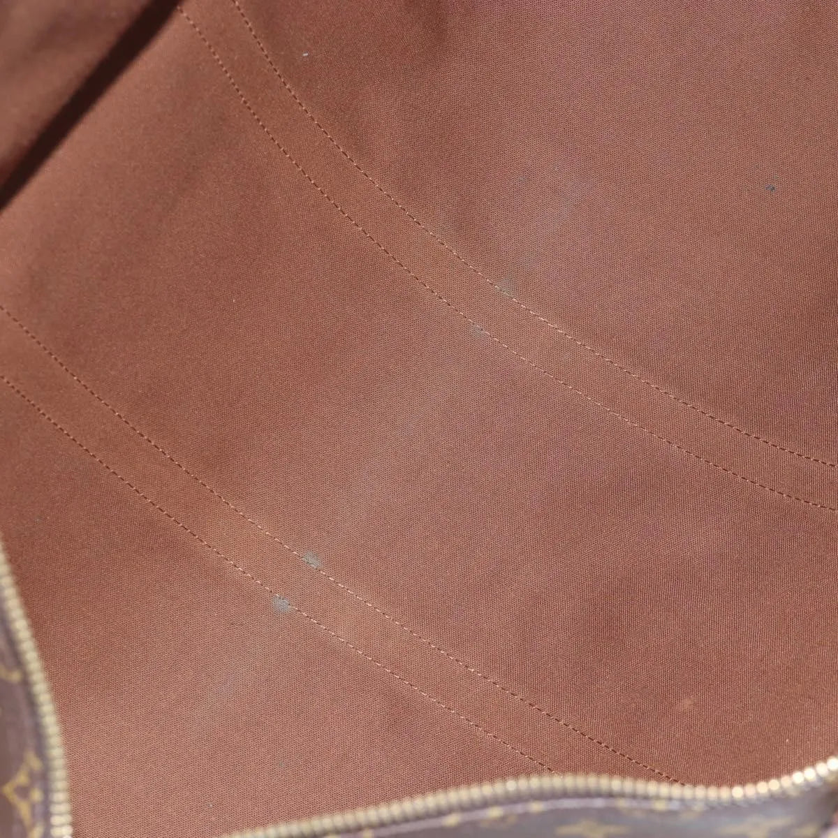 Louis Vuitton Keepall Monogram Canvas, Brown, Canvas, Travel Bag
