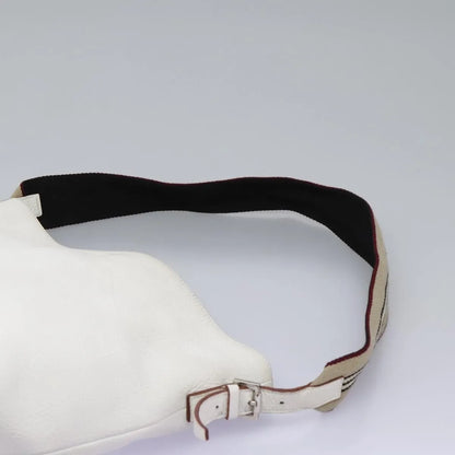 Burberry Vintage Leather, White, Leather, Shoulder Bag