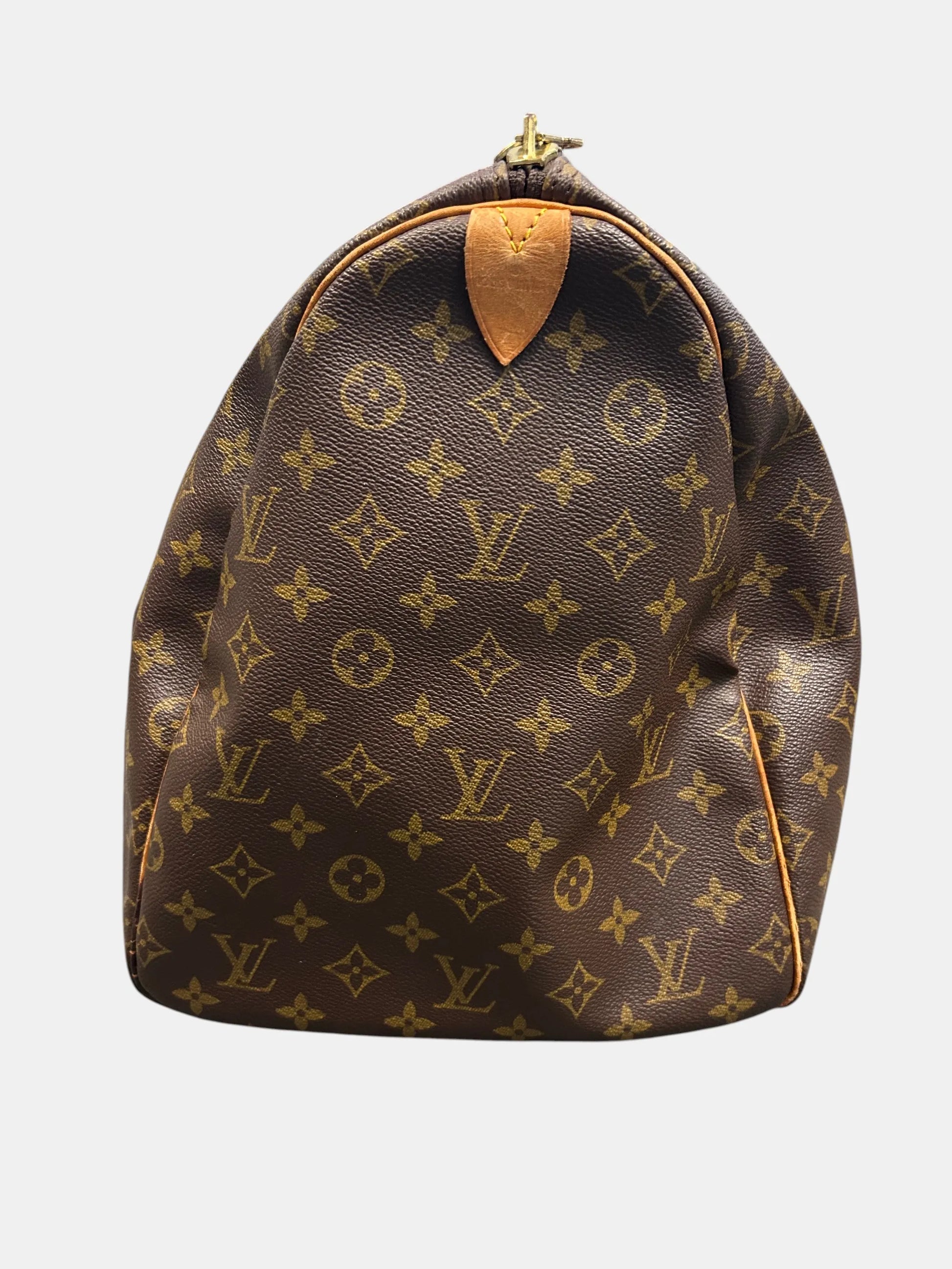 Louis Vuitton Keepall Monogram Canvas, Brown, Canvas, Travel Bag