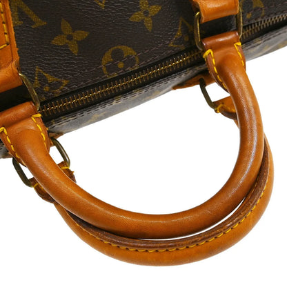 Louis Vuitton Speedy Monogram Canvas, Brown, Canvas, Handbag
