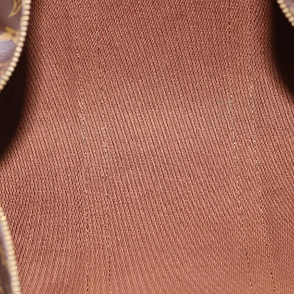 Louis Vuitton Keepall Bandoulière Monogram, Brown, Canvas, Travel Bag