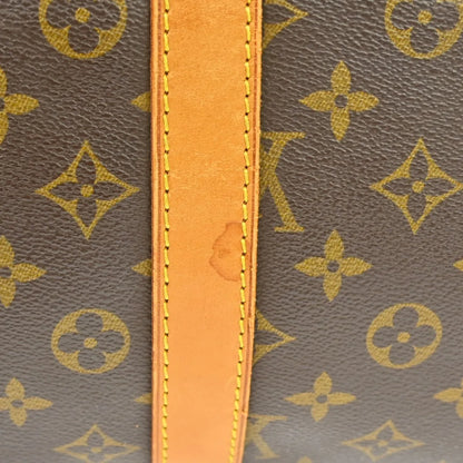 Louis Vuitton Keepall Monogram Canvas, Brown, Canvas, Travel Bag