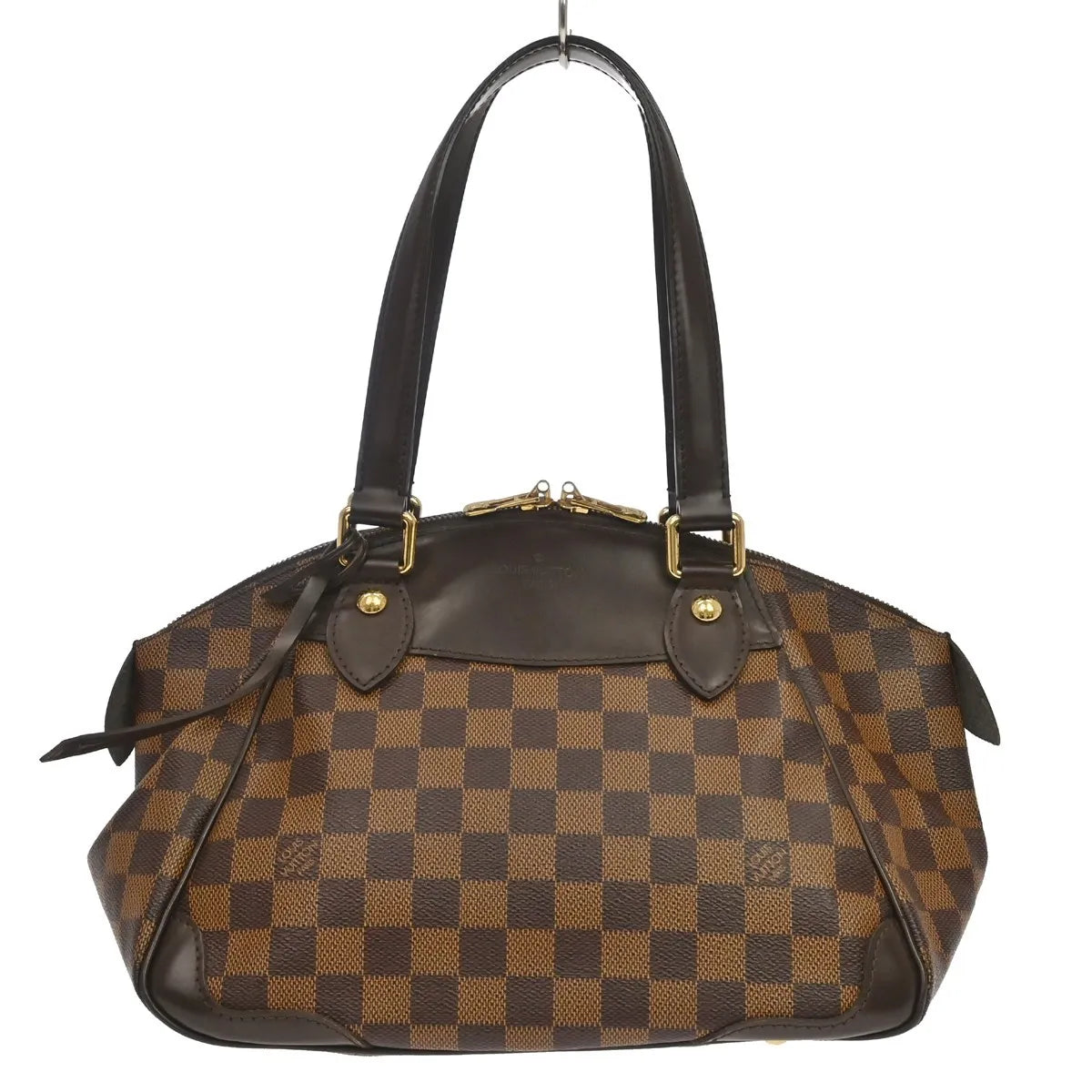 Louis Vuitton Verona Damier, Brown, Canvas, Tote Bag