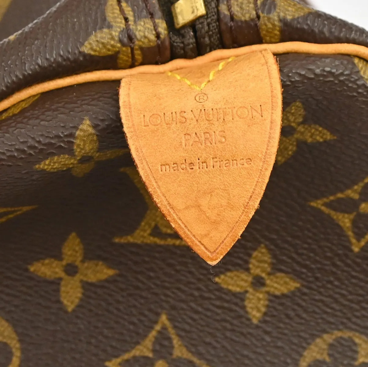 Louis Vuitton Keepall Monogram, Brown, Canvas, Travel Bag