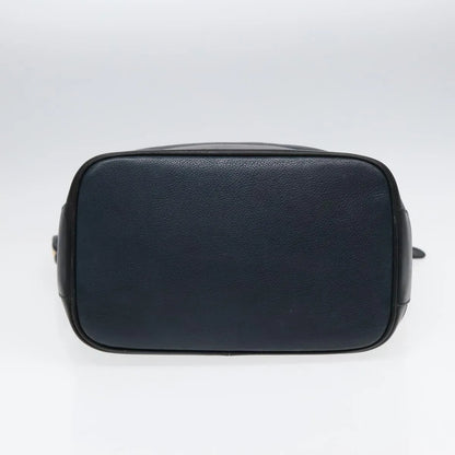 Gucci Vintage Leather, Navy, Leather, Shoulder Bag
