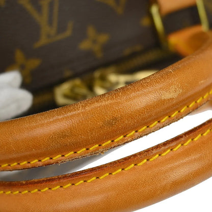 Louis Vuitton Keepall Bandoulière Monogram, Brown, Canvas, Travel Bag