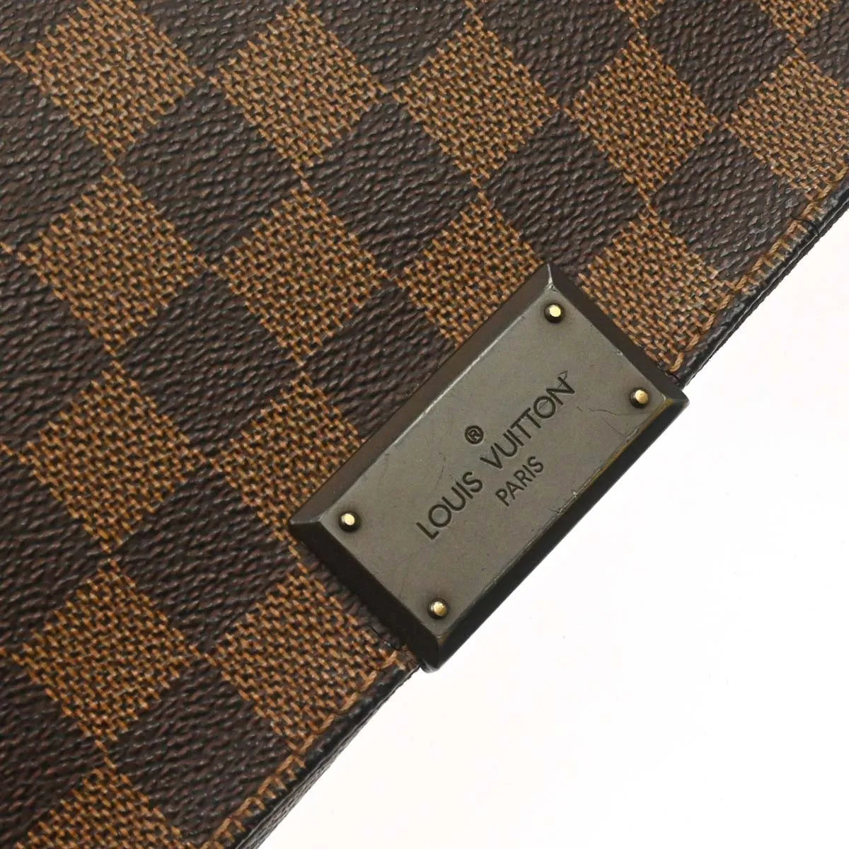 Louis Vuitton District Messenger Damier, Brown, Canvas, Shoulder Bag
