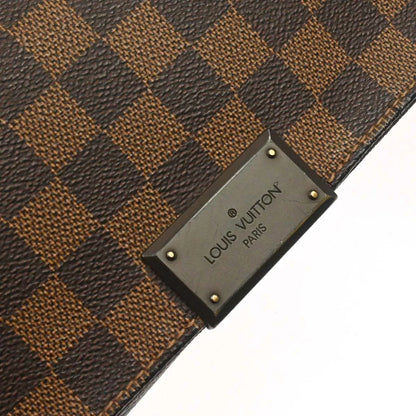 Louis Vuitton District Messenger Damier, Brown, Canvas, Shoulder Bag
