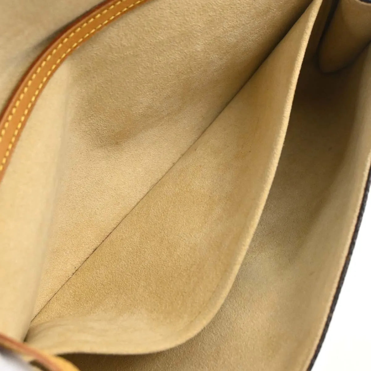 Louis Vuitton Twin GM Monogram, Brown, Canvas, Handbag